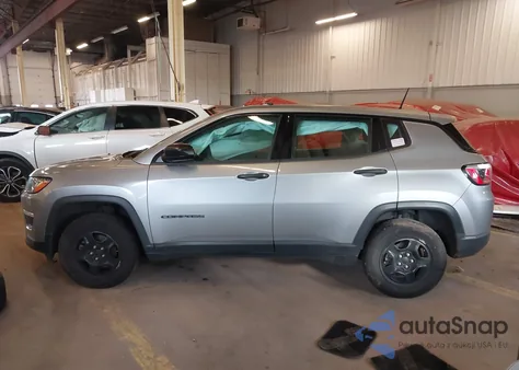 2018 Jeep Compass Sport 4X4 from USA, damaged, VIN 3C4NJDAB6JT179613